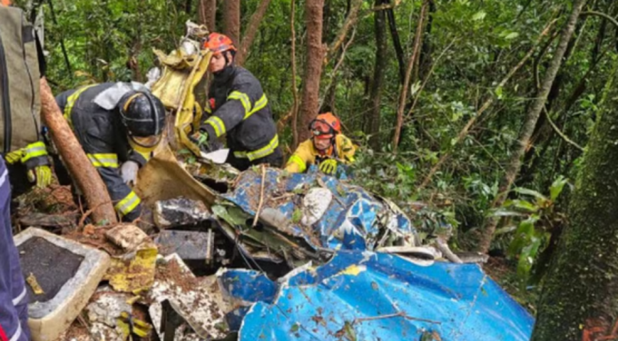 Avião com destino a Presidente Venceslau cai e deixa dois mortos, vítimas não são do município