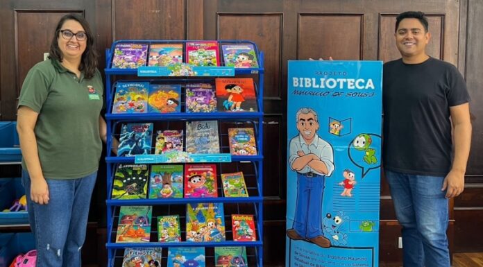 Dracena recebe mais de 150 livros do projeto Biblioteca Maurício de Souza