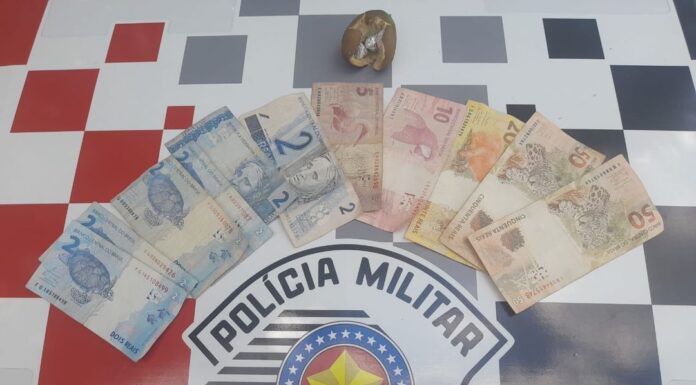 PM apreende droga em bar e casal suspeito é ouvido e liberado em Adamantina
