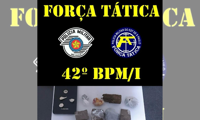 Adolescente é apreendido por tráfico de drogas em Presidente Venceslau