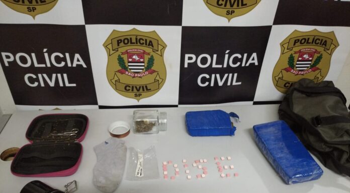 POLÍCIA CIVIL PRENDE 3 HOMENS POR TRÁFICO DE DROGAS EM PRES. PRUDENTE
