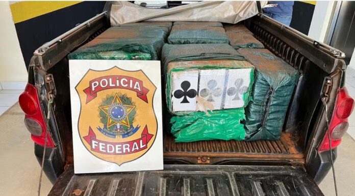 Dois homens são presos por tráfico de droga com mais de 490 kg de cocaína, em Presidente Bernardes