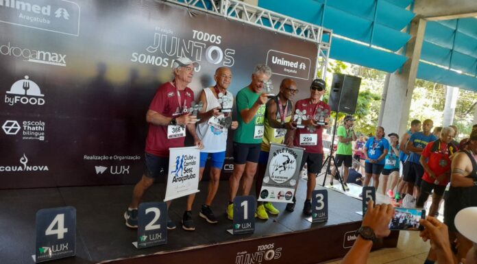 Dracenense Valdir Gonçalves é pódio na prova de 5 kms em Araçatuba