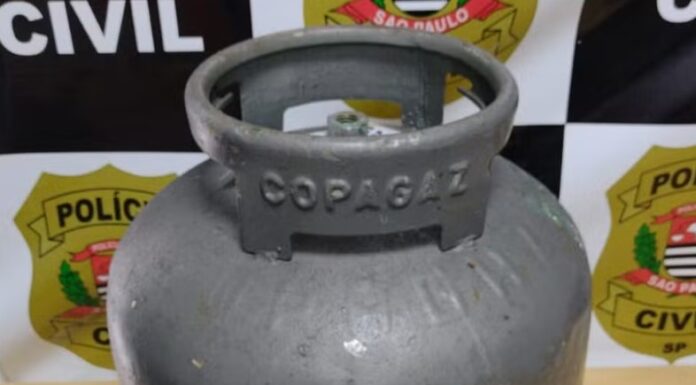 Homem furta botijão de gás e dono do item acaba preso por dever pensão alimentícia, em Dracena