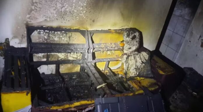 Jovem de 21 anos é preso após atear fogo em residência de idosa, em Presidente Prudente