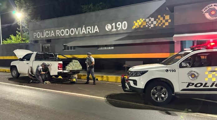 Casal argentino é preso com mais de 67 quilos de pasta base de cocaína em Presidente Prudente