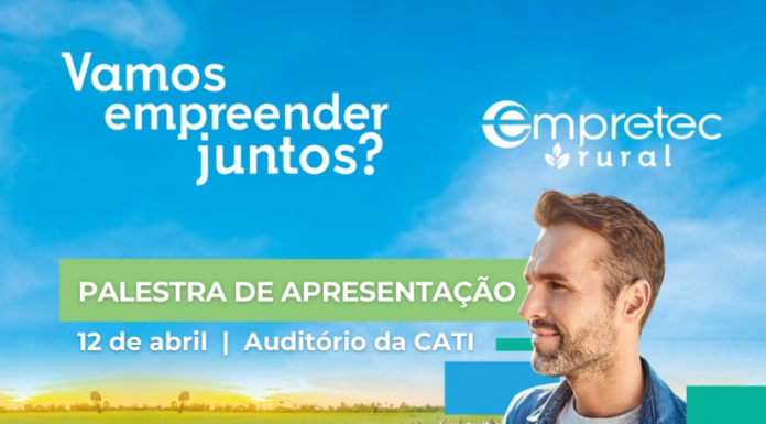 Agronegócio e Sebrae inscrevem para Seminário Empretec Rural Dracena