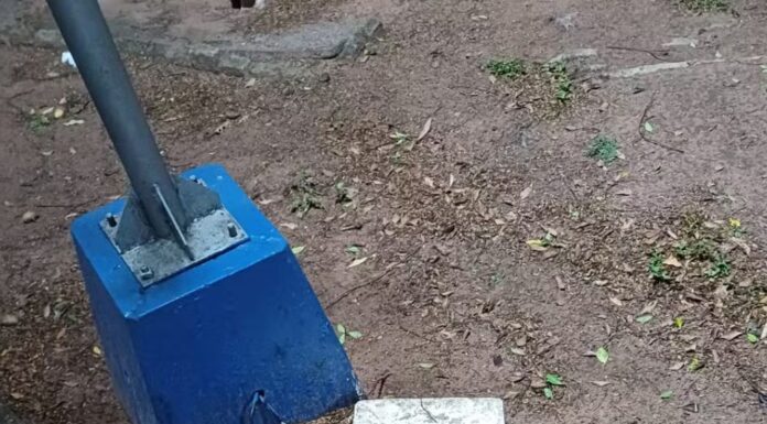 Polícia Militar prende em flagrante suspeitos de furtar fiação elétrica na praça central de Osvaldo Cruz
