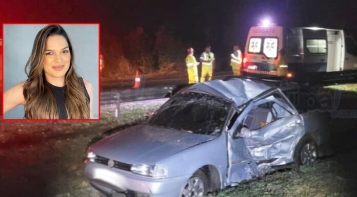 Grávida, professora de 28 anos perde a vida em acidente na SP-294