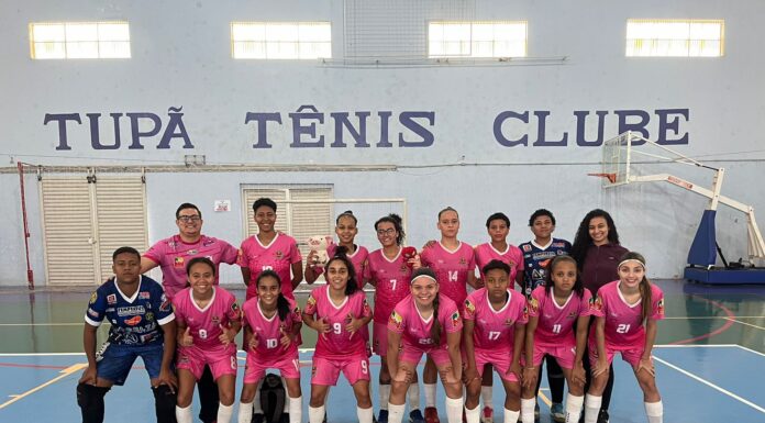Futsal feminino de Dracena é campeão nos jogos regionais