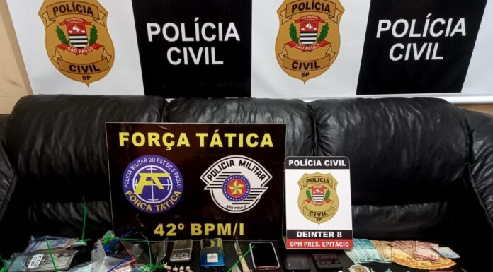 Operação The Walking Dead prende 10 pessoas suspeitas de envolvimento com tráfico de drogas em Presidente Epitácio