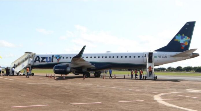 Azul operará voos de Prudente a Campinas com aeronave para até 118 clientes