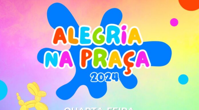 DIA DAS CRIANÇAS: CULTURA PREPARA PRAÇA DA IGREJA MATRIZ PARA FESTA NESTA QUARTA-FEIRA