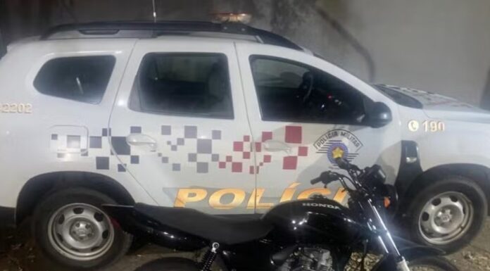 Ao dirigir moto sem capacete, adolescente de 16 anos é apreendido por ato infracional de furto em Presidente Epitácio