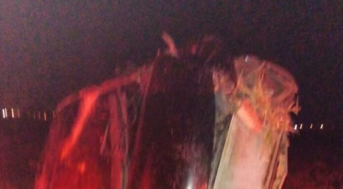 Motorista morre após carro capotar na Rodovia Prefeito Homero Severo Lins, em Rancharia