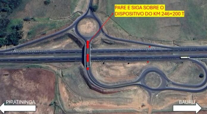 Obras em viaduto na SP-225 alteram acesso a Piratininga; veja as rotas alternativas