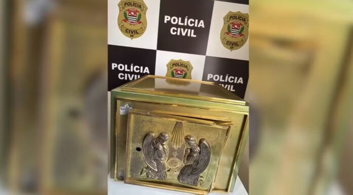 Polícia recupera itens furtados de igreja em Bocaina e identifica suspeito do crime