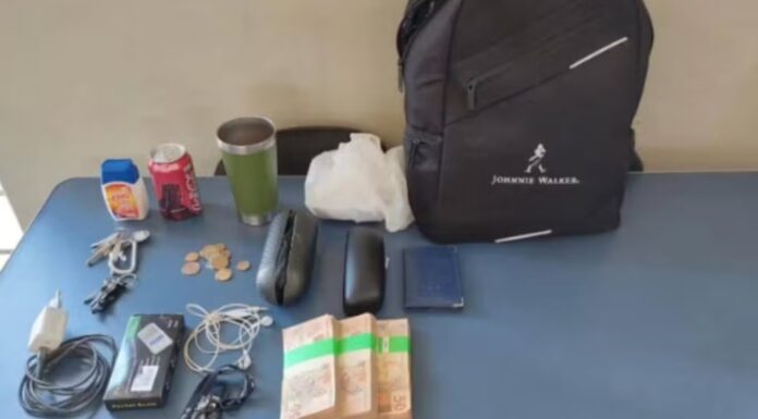 Homem é detido com R$ 15 mil e objetos de valor em mochila esquecida em rodoviária de Osvaldo Cruz