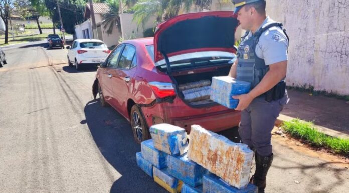 Menor é detido suspeito de transportar mais de 150 kg de maconha na SP-333