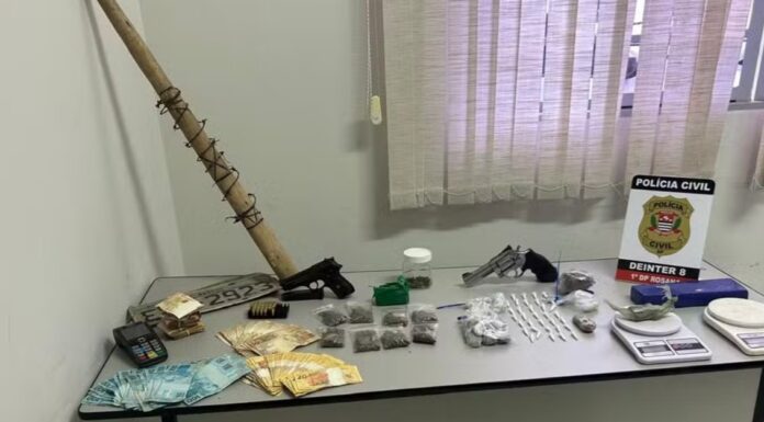 Seis pessoas são presas suspeitas de integrar rede de tráfico de drogas no interior de SP