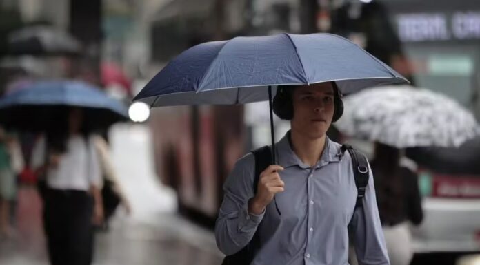 Frente fria deve trazer chuva forte e ventania para o interior de SP a partir desta terça-feira