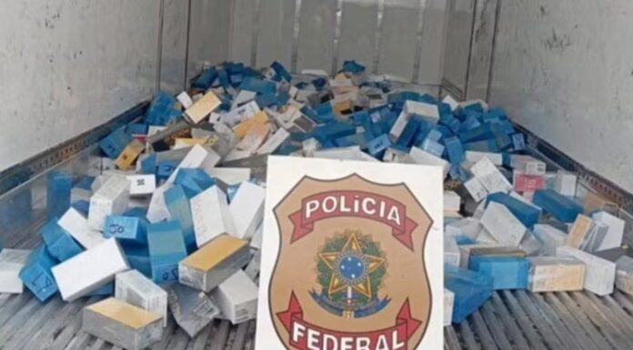 Carga de mil celulares importados irregularmente é apreendida pela PF em Presidente Prudente