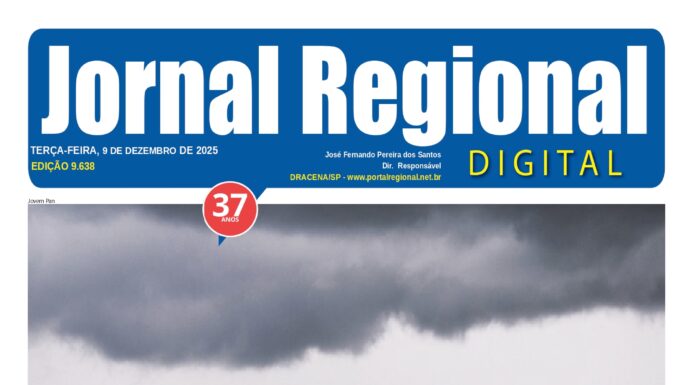 JORNAL REGIONAL, 9 DE DEZEMBRO DE 2025