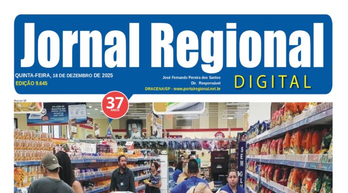 JORNAL REGIONAL, 18 DE DEZEMBRO DE 2025