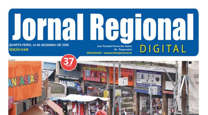 JORNAL REGIONAL, 24 DE DEZEMBRO DE 2025
