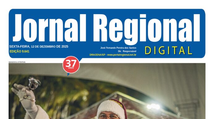 JORNAL REGIONAL, 12 DE DEZEMBRO DE 2025