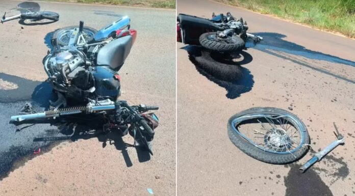 Acidente entre carro e moto deixa ferido em estrada de Presidente Venceslau