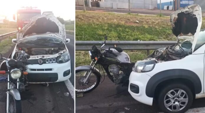 Motociclista morre após ser atingido por carro na SP-270; motorista fugiu