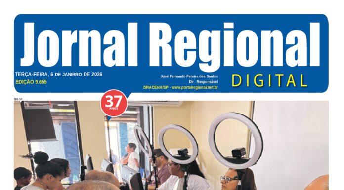 JORNAL REGIONAL, 6 DE JANEIRO DE 2026