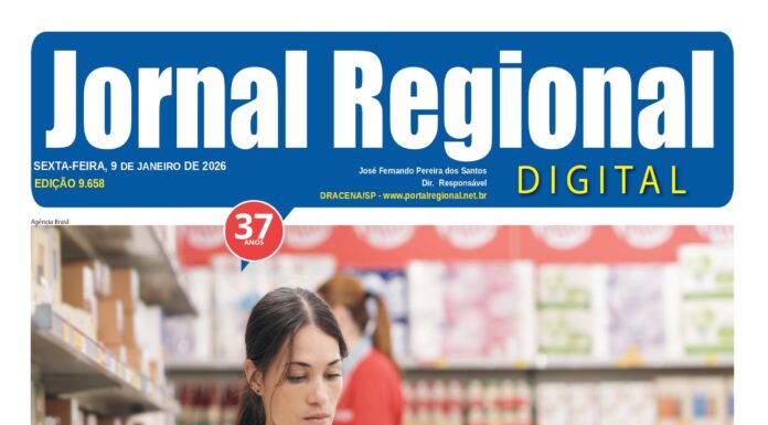 JORNAL REGIONAL, 9 DE JANEIRO DE 2026
