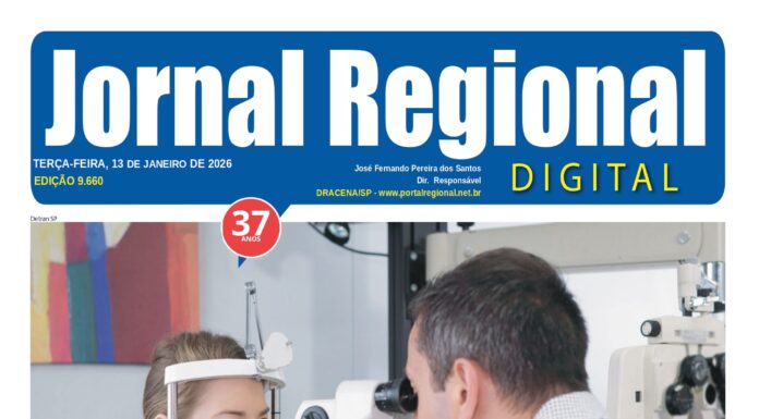 JORNAL REGIONAL, 13 DE JANEIRO DE 2026