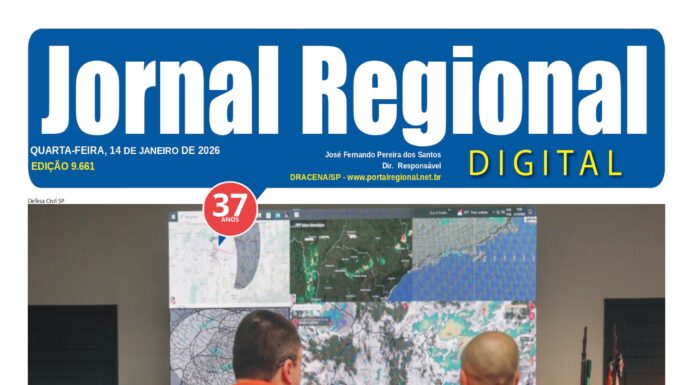 JORNAL REGIONAL, 14 DE JANEIRO DE 2026