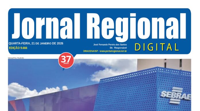 JORNAL REGIONAL, 21 DE JANEIRO DE 2026