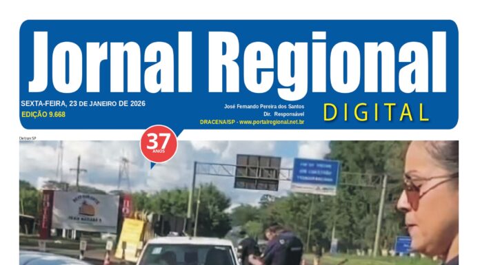 JORNAL REGIONAL, 23 DE JANEIRO DE 2026