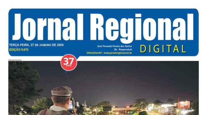 JORNAL REGIONAL, 27 DE JANEIRO DE 2026