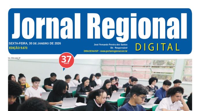 JORNAL REGIONAL, 30 DE JANEIRO DE 2026