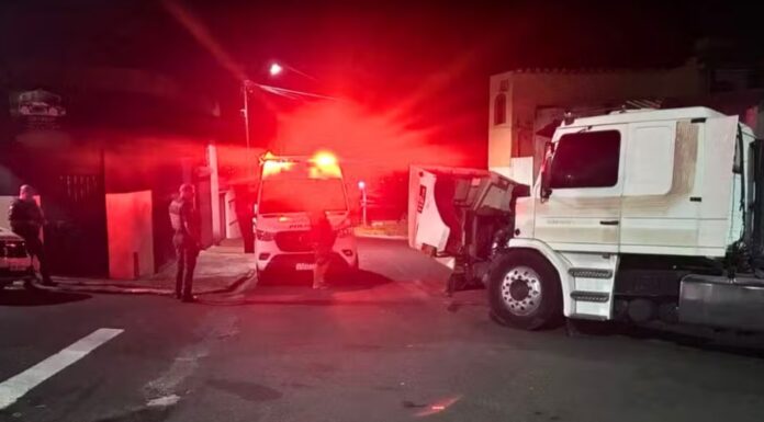 Suspeito é preso por fazer manobras perigosas com caminhão e fugir imitando cavalo no interior de SP