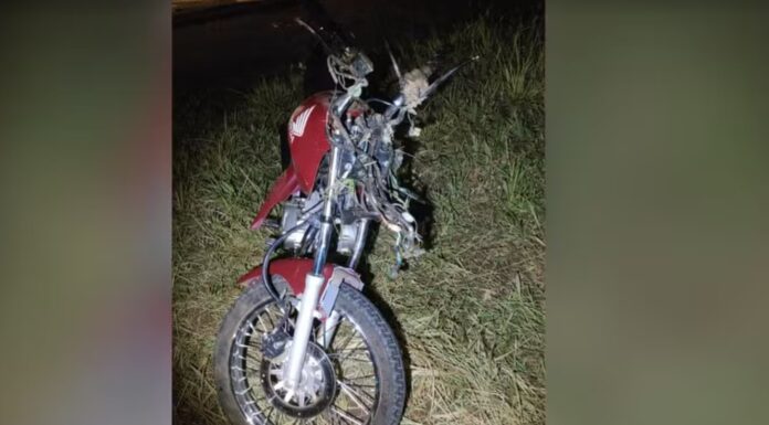 Motociclista morre em acidente em rodovia vicinal de Teodoro Sampaio