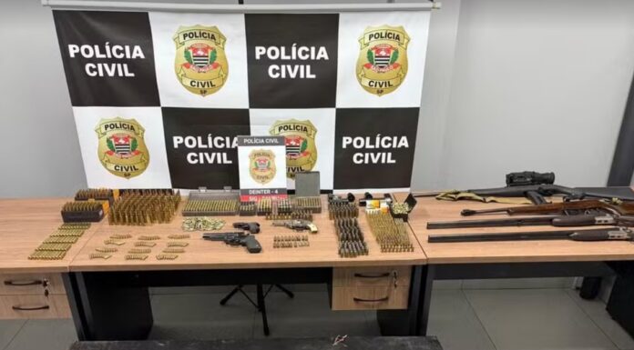 Adolescente é suspeito de participar de furto de cofre com armas e munições levado da casa de PM aposentado