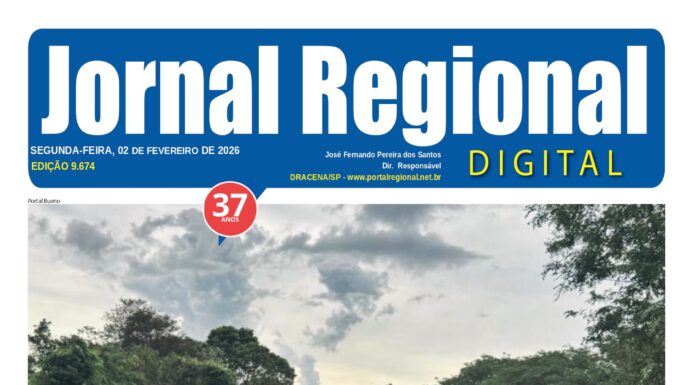 JORNAL REGIONAL, 02 DE FEVEREIRO DE 2026