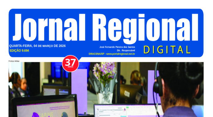 JORNAL REGIONAL, 04 DE MARÇO DE 2026