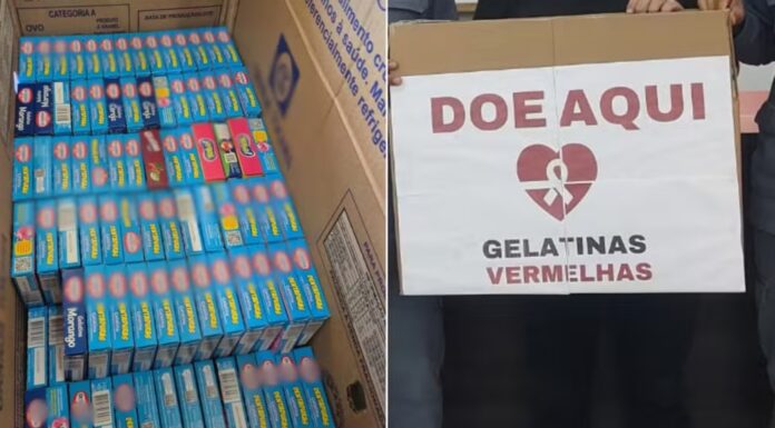 Bombeiros arrecadam gelatina para pacientes com câncer no interior de SP; especialista explica benefícios e faz alerta