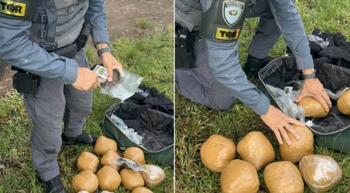 Homem é preso com drogas em ônibus e diz que transporte pagaria dívida de R$ 15 mil com traficantes