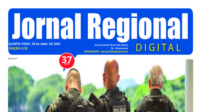 JORNAL REGIONAL, 08 DE ABRIL DE 2026