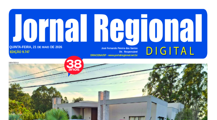 JORNAL REGIONAL, 21 DE MAIO DE 2026