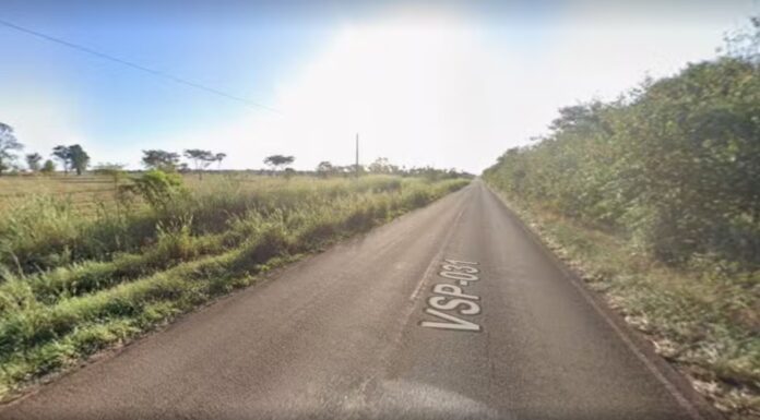 Mulher morre após ser atropelada em estrada vicinal de Teodoro Sampaio